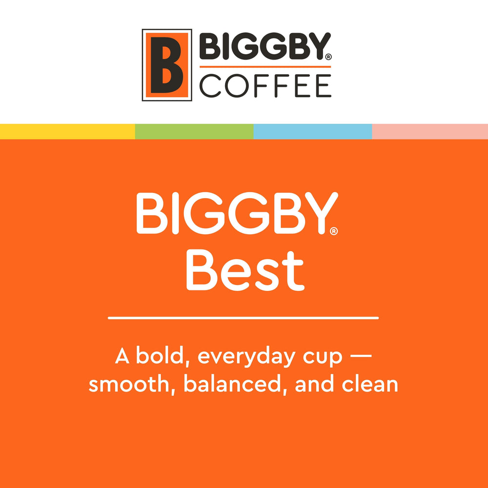 BIGGBY recyclable plastic cups compatible with 2.0 brewers for quick brew
