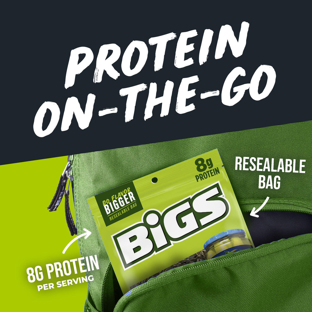 USA-grown BIGS Vlasic Dill Pickle Sunflower Seeds highlighting origin and quality.