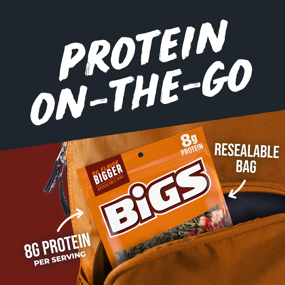 Easter basket-ready BIGS Sizzlin' Bacon Seeds for sports fans and snack lovers