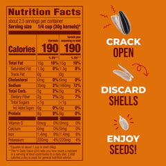 BIGS Sizzlin' Bacon Sunflower Seeds resealable bag preserves freshness between bites