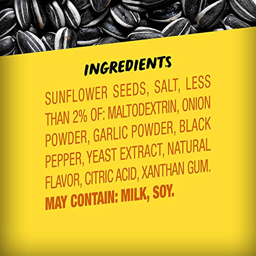 No artificial colors or preservatives in BIGS seeds