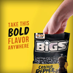 BIGS resealable bag keeps seeds fresh for on-the-go snacking