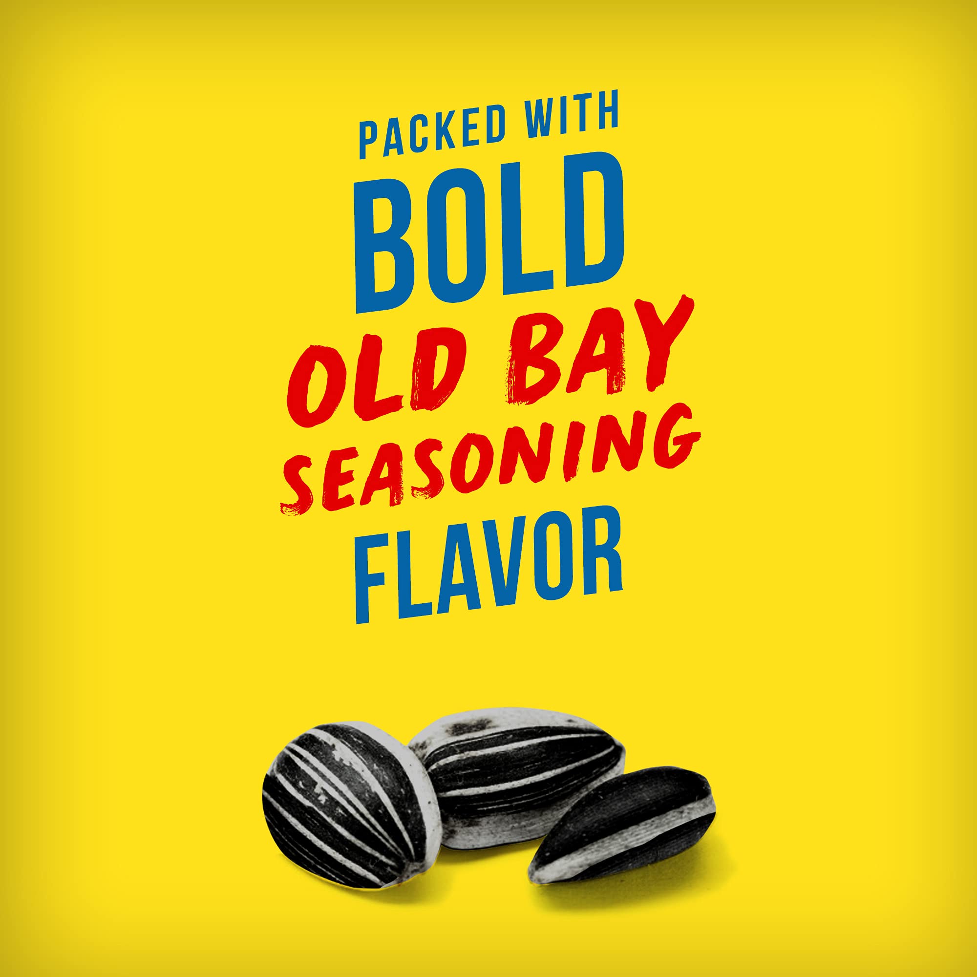Savory Old Bay seasoning dust on BIGS seeds highlights spice