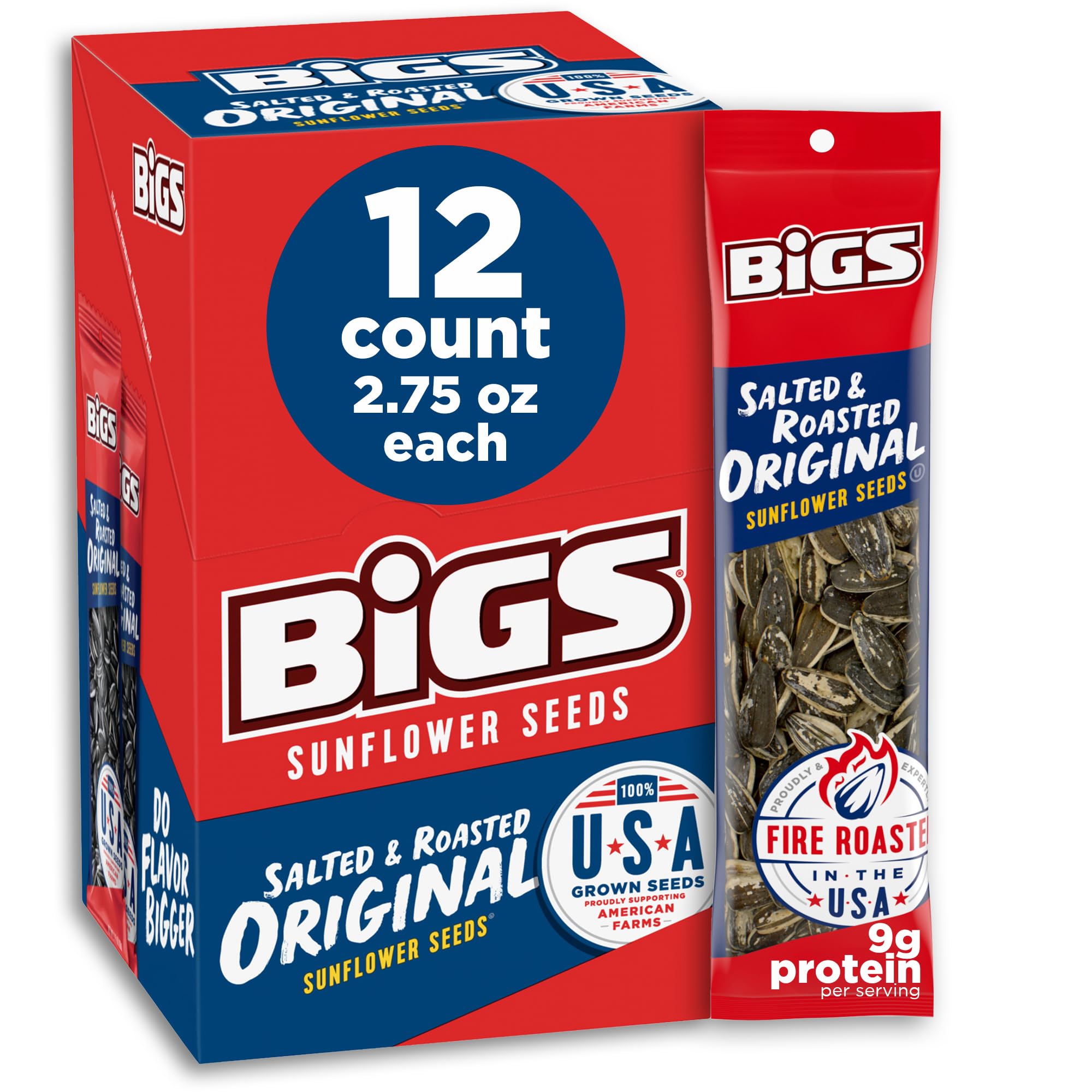 BIGS sunflower seeds pack for convenient on-the-go snacking