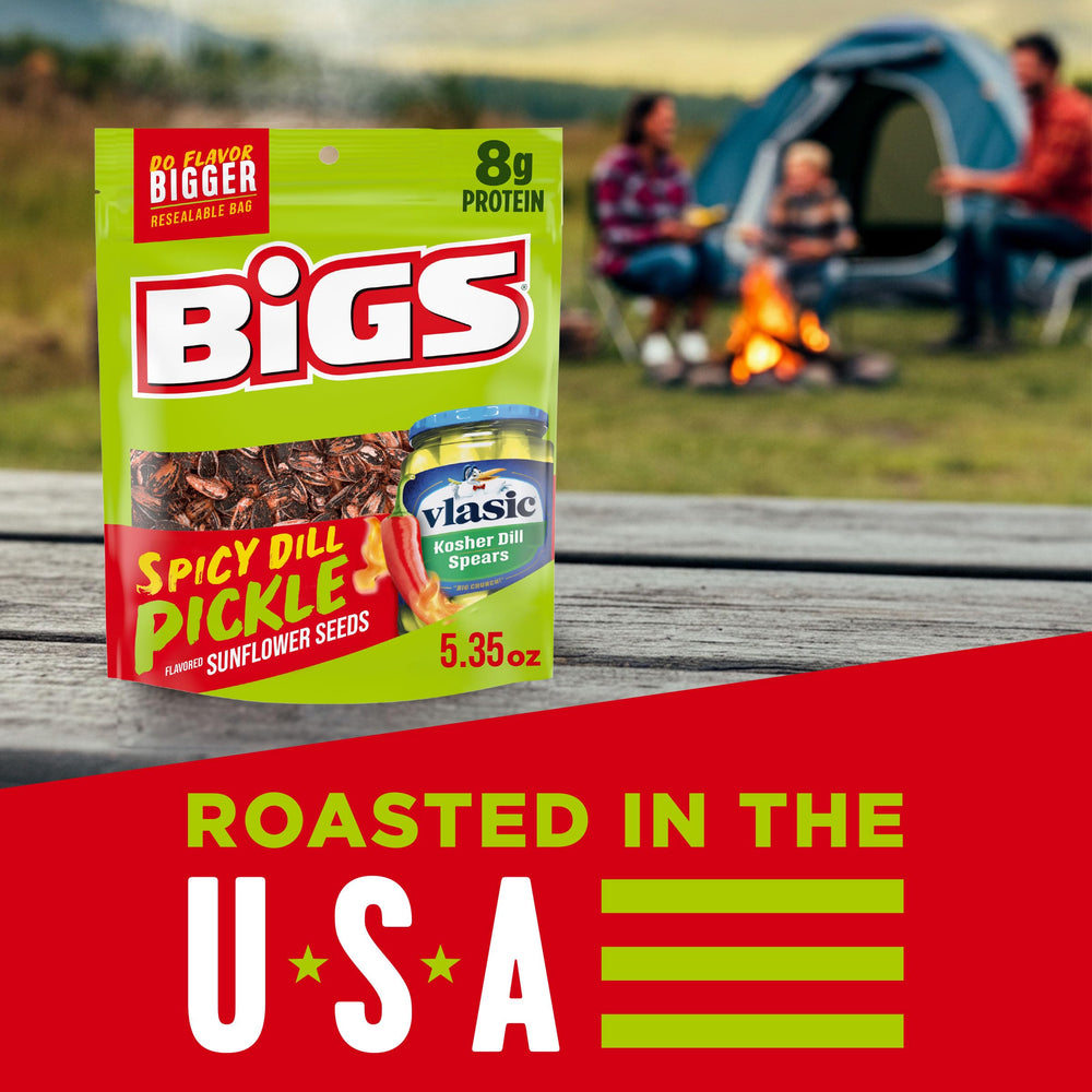 Snack time with BIGS seeds for on-the-go athletes and students