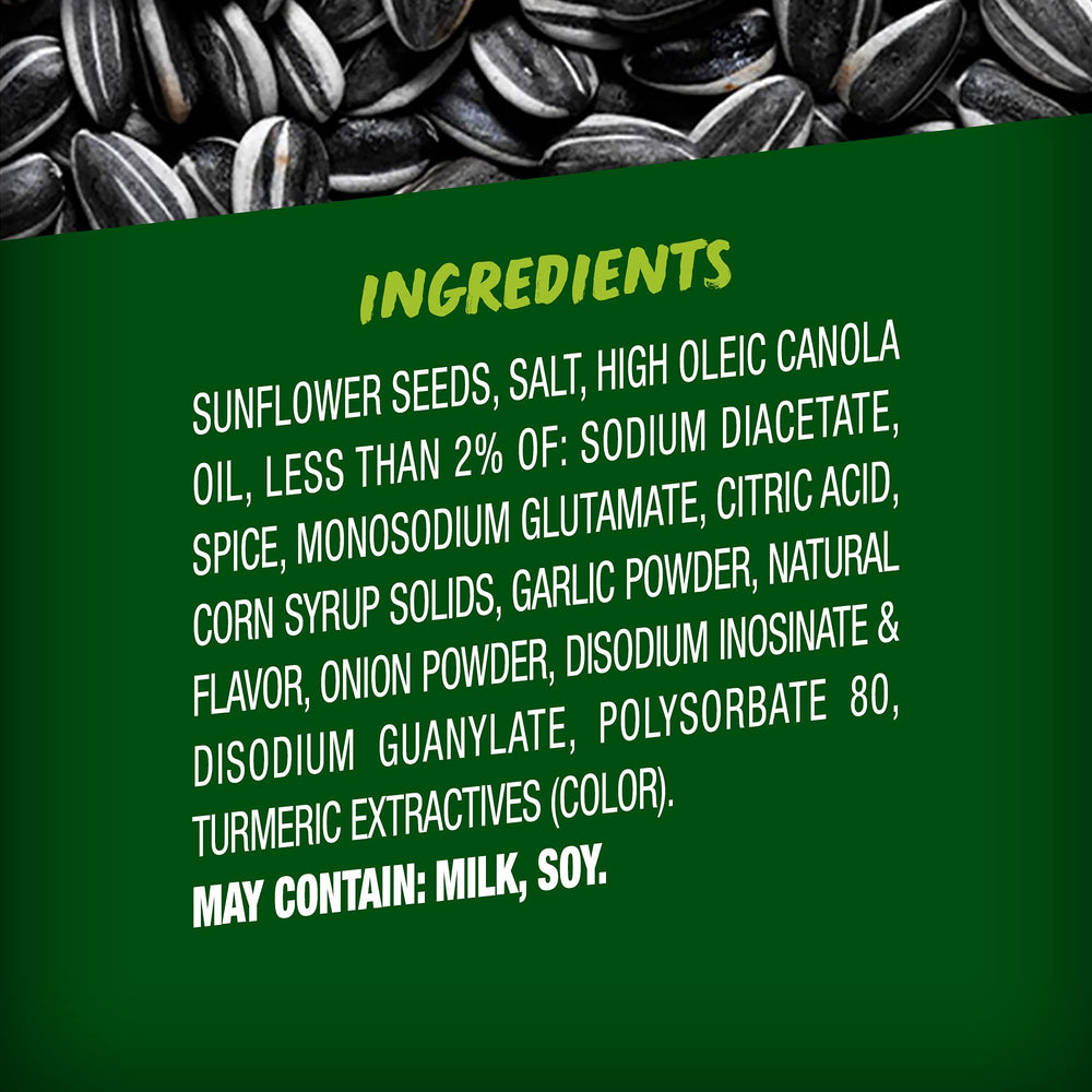 Dill aroma on BIGS pickle seeds packaging, appetizing design