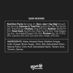 Bijan Mustardson Dijon spread on a sandwich, a versatile pantry staple.