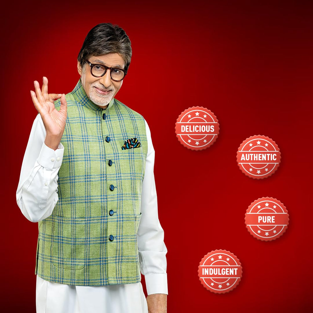 Bikaji Besan Ladoo textured surface highlighting rich flavor.