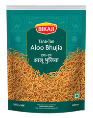 Bikaji Bhujia No.1 spicy namkeen delivers satisfying crunch.