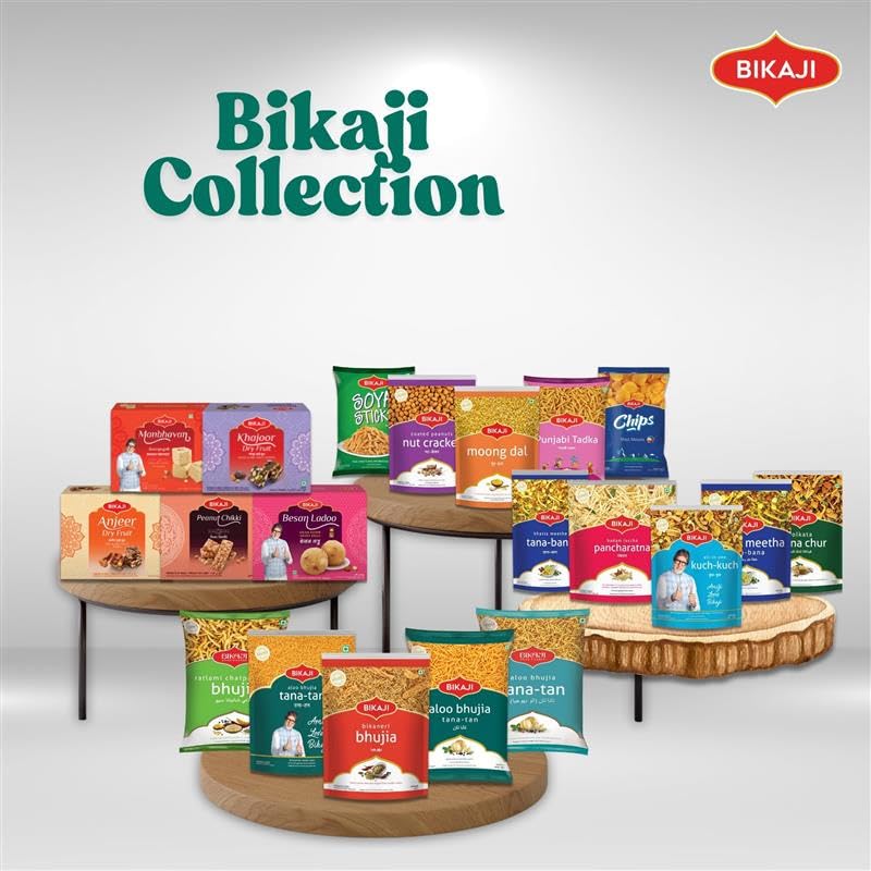 BIKAJI Soan Papdi ready-to-eat dessert, ideal for quick celebrations.