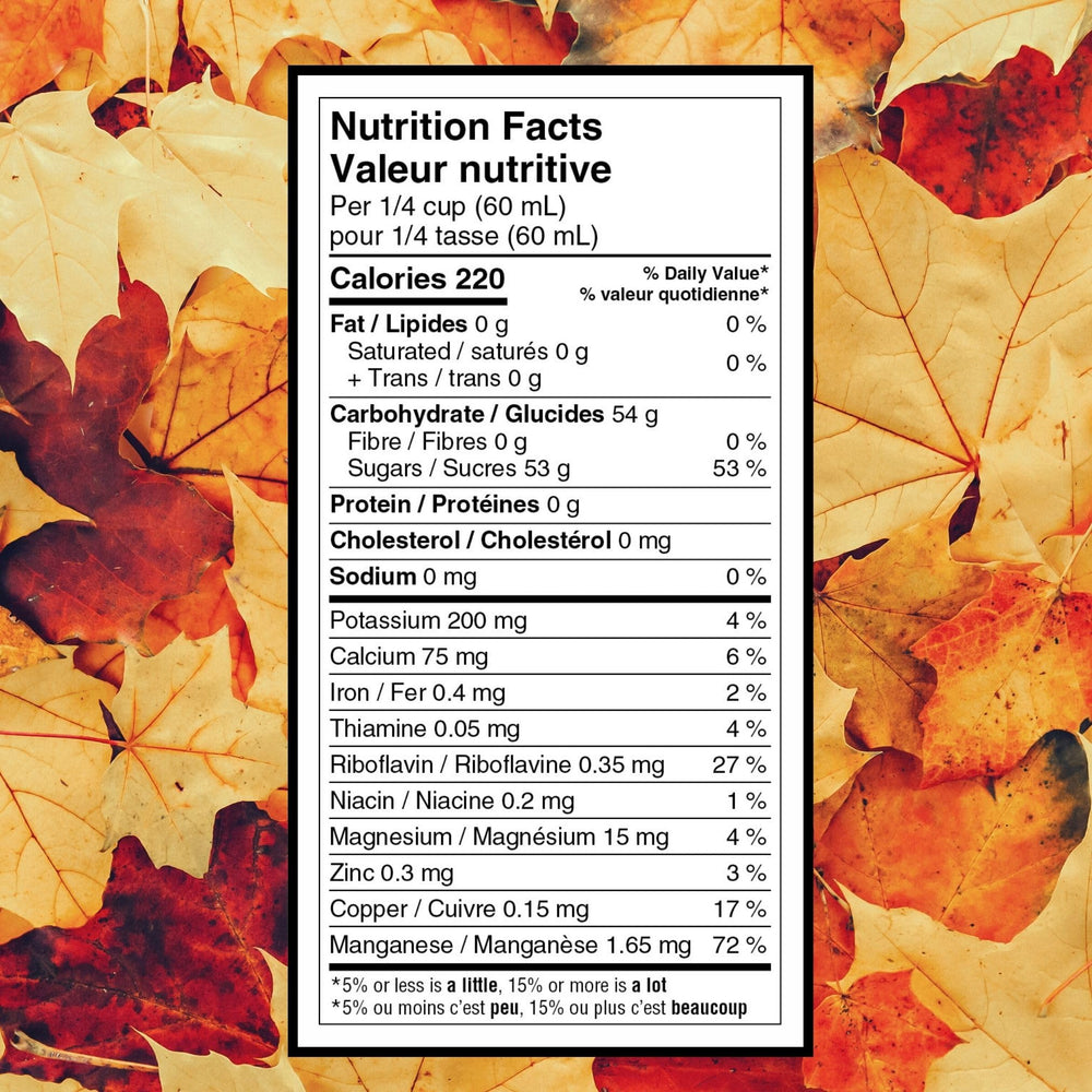 BIODELICES Grade A maple syrup with amber hue highlights full-bodied flavor