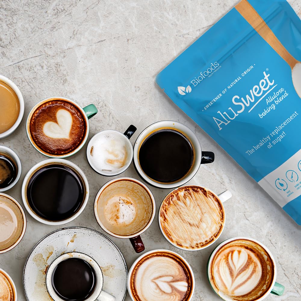 Biofoods AluSweet no-aftertaste presents sugar-like flavor.