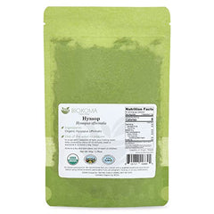 Biokoma Hyssop dried stems close-up ideal for infusion