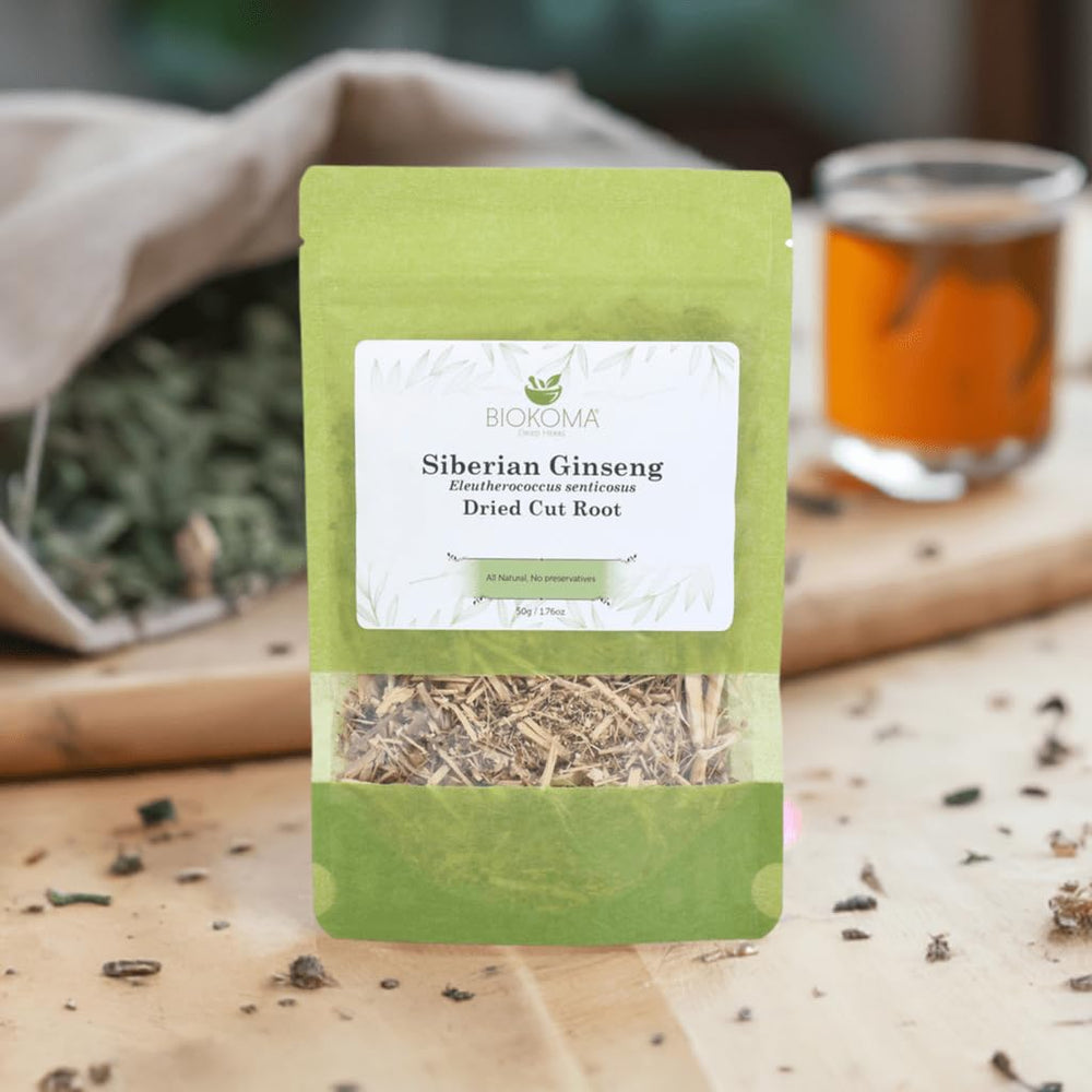 Biokoma Siberian Ginseng no additives or preservatives for clean flavor