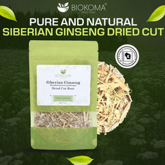 Biokoma Siberian Ginseng resealable pouch keeps freshness for daily brews