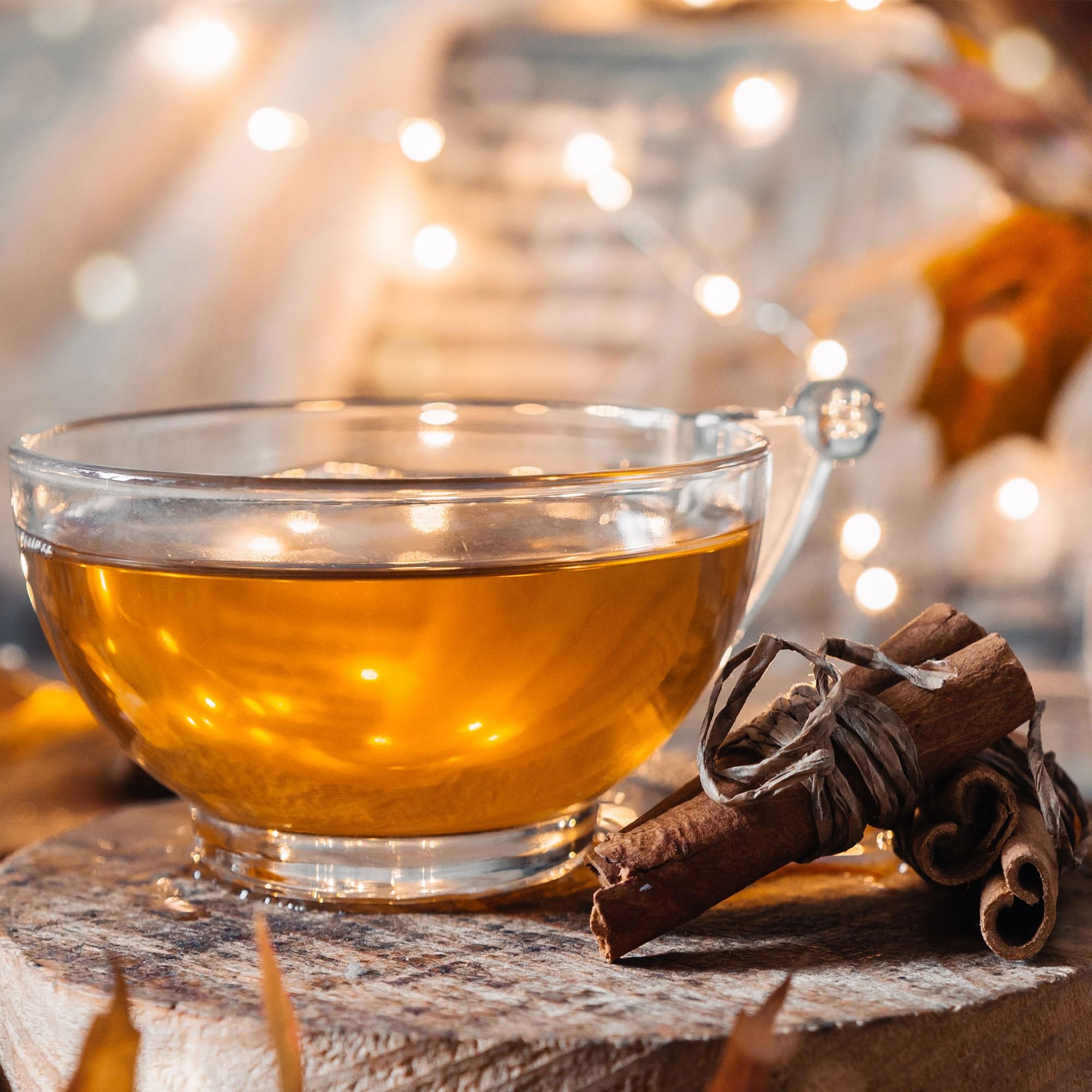 Tea setup featuring Biokoma Epilobium Parviflorum collection and accessories.