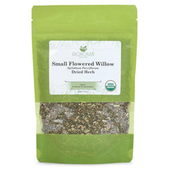 Biokoma Epilobium Parviflorum dried herb for organic loose-leaf tea infusions.