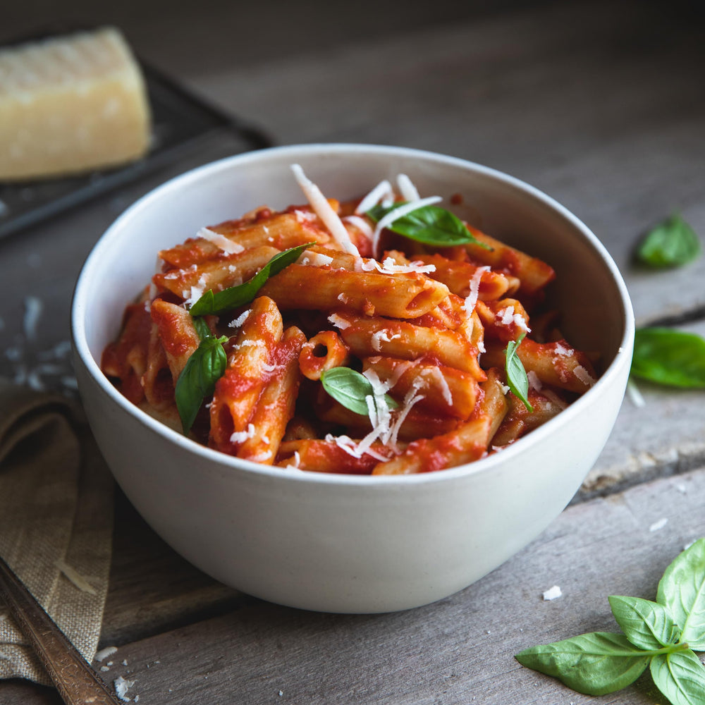 Bionaturae non-GMO pasta with wholesome ingredients for balanced meals.