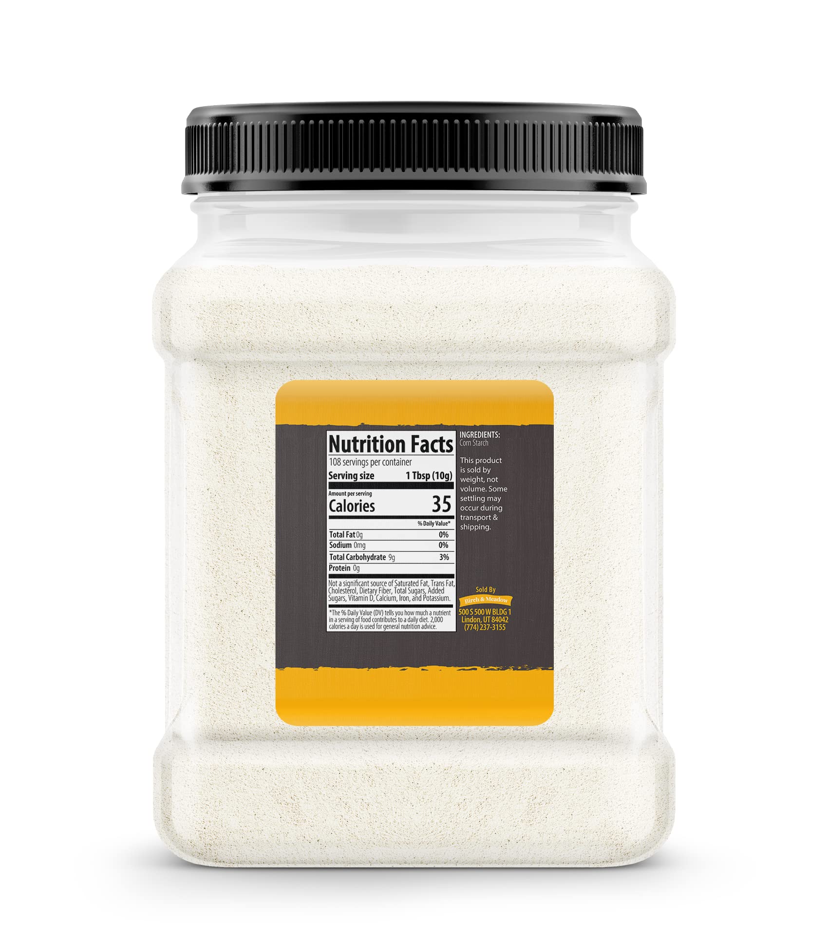 Birch & Meadow corn starch pouring into sauce for silky texture.