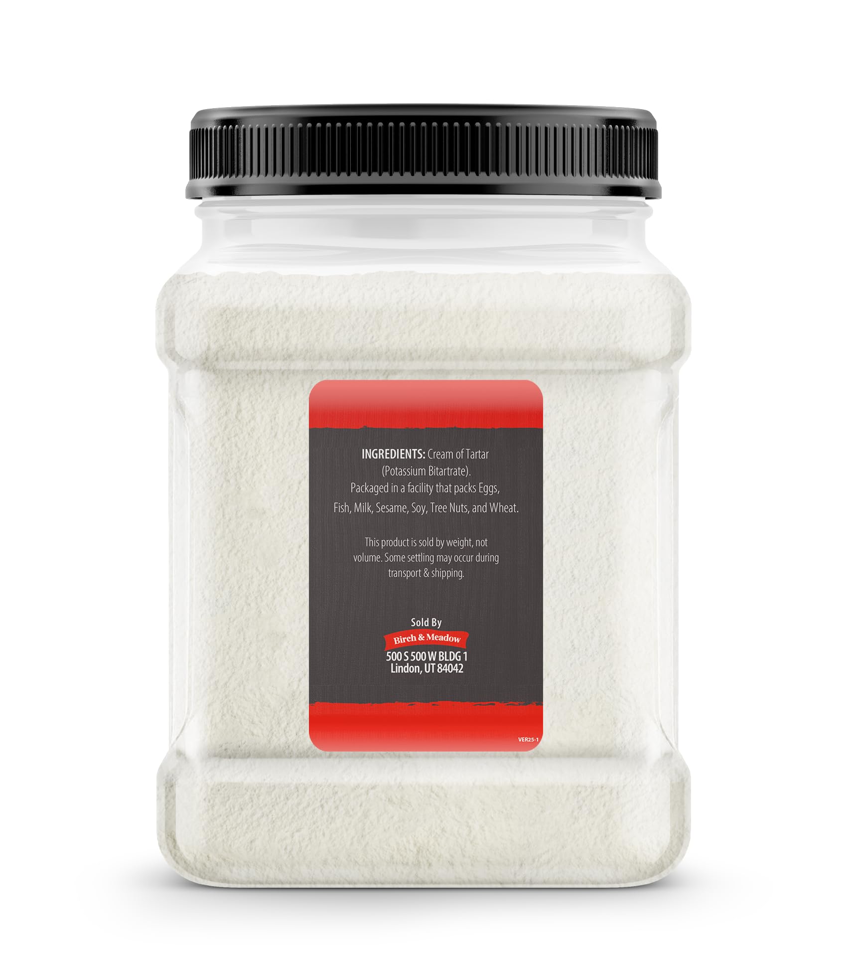 Birch & Meadow Cream of Tartar stabilizes whipped egg whites for airy meringues.