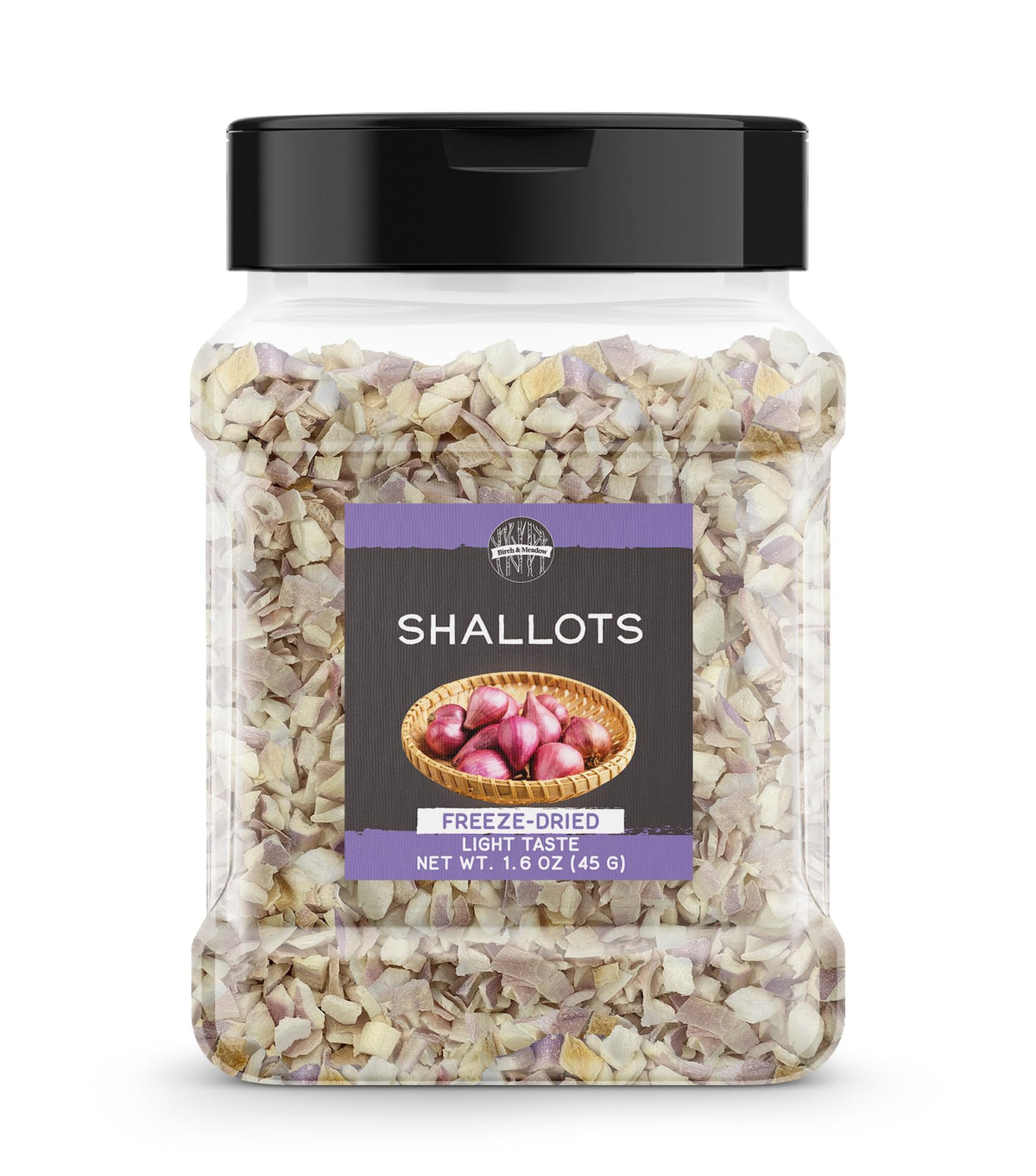 Birch & Meadow freeze-dried shallots sprinkled into a sauce for depth.