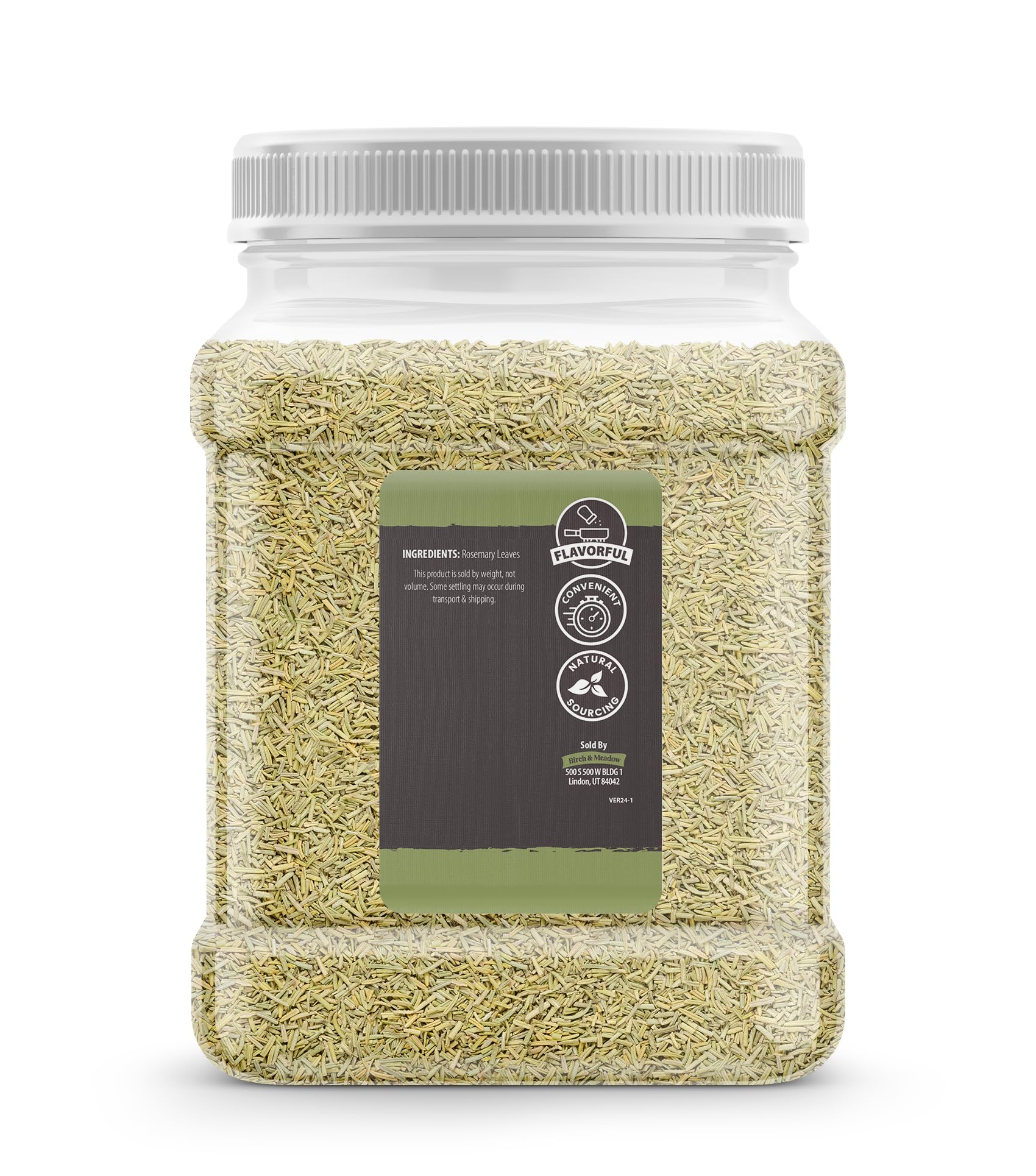 Birch & Meadow rosemary leaves release citrus notes for roasting and braising.