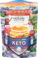 Birch Benders keto pancake mix pouch 10 oz for quick, low-carb breakfasts.
