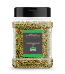Birch & Meadow Savory Cut & Sifted on a spoon ready for stuffing or seasoning
