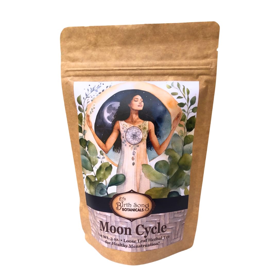 Birth Song Botanicals Moon Cycle Tea loose-leaf blend for cycle comfort