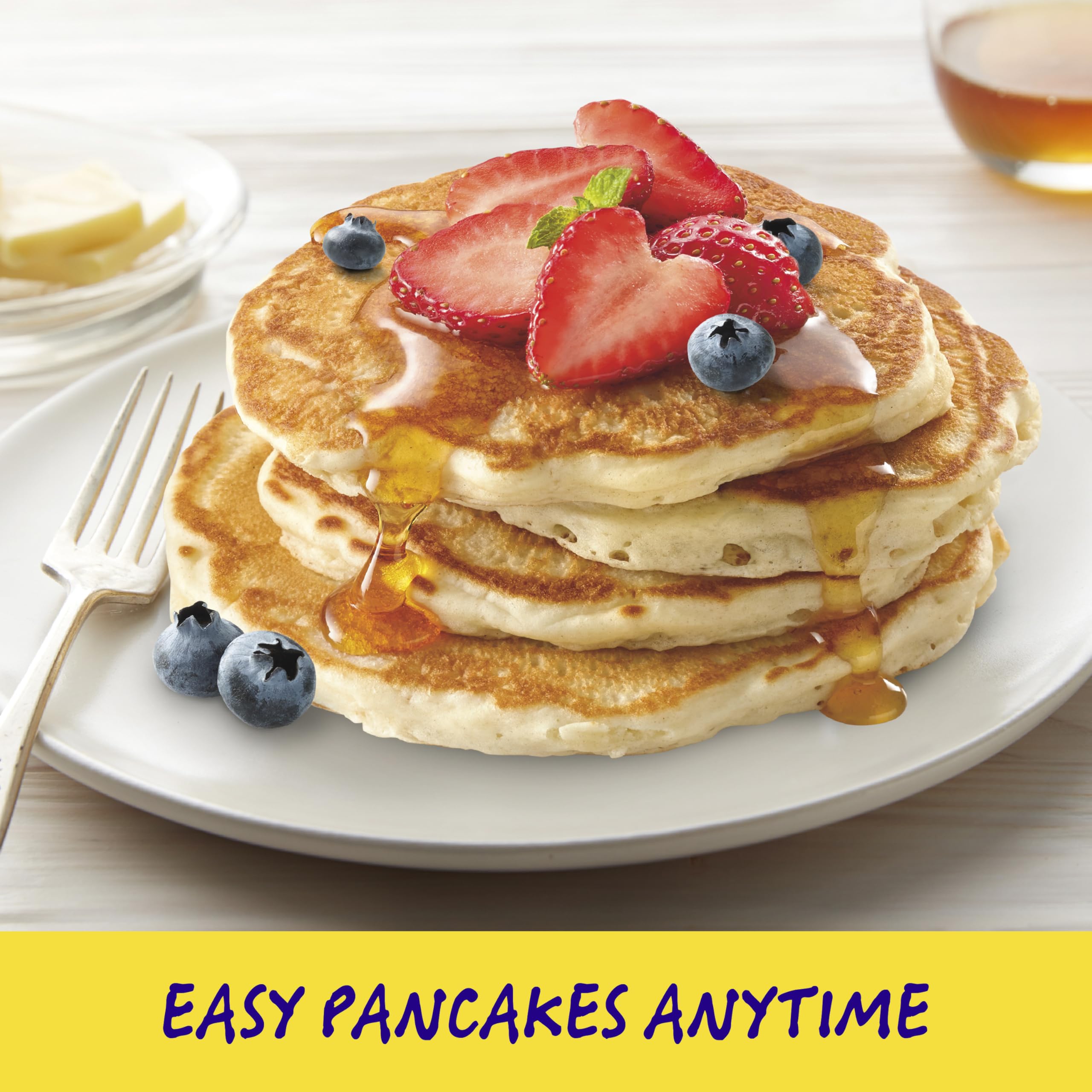 Fluffy buttermilk pancakes from Bisquick Shake 'n Pour