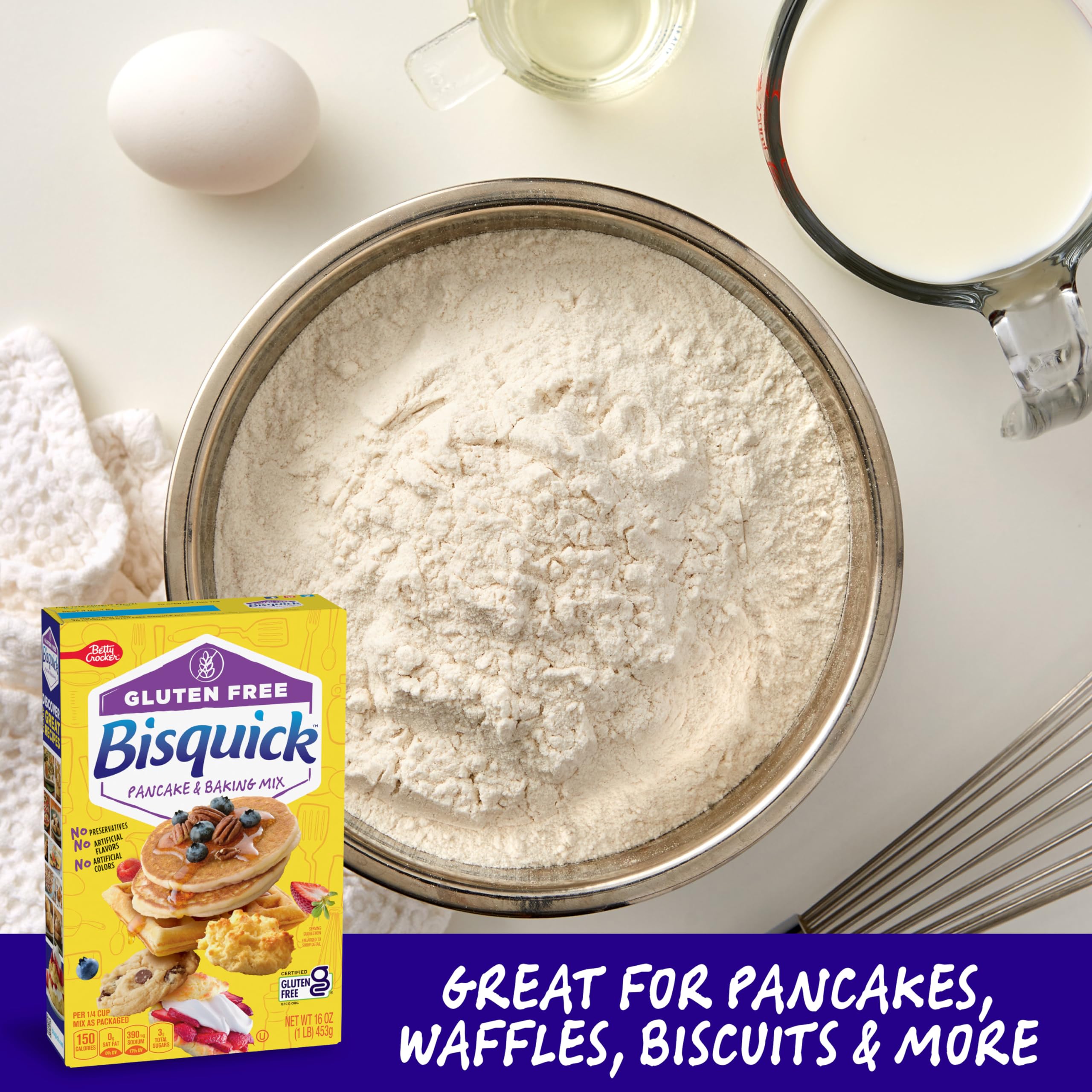 Bisquick gluten-free biscuits baked golden and inviting for morning meals.