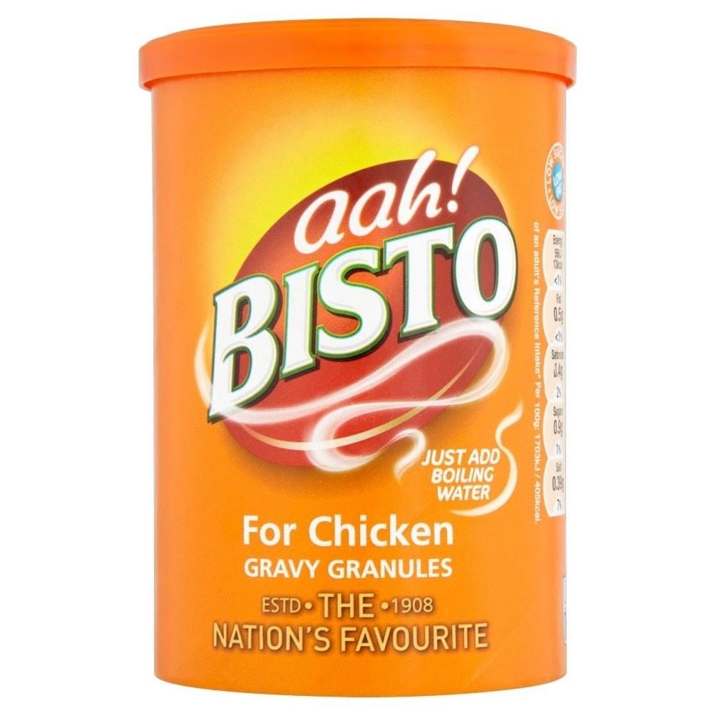 Bisto chicken gravy granules pack-2 170g for quick, savory gravy