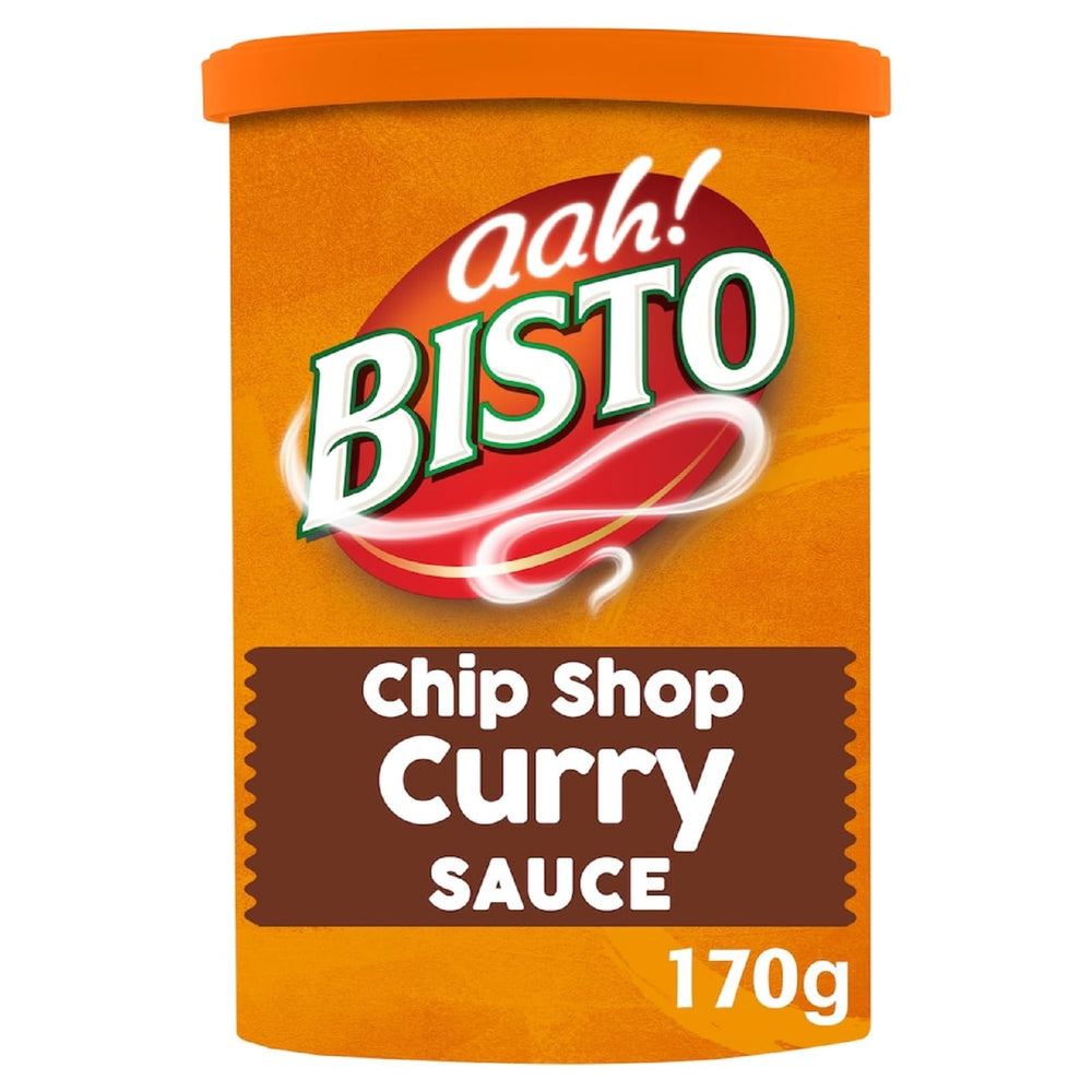 Bisto Chip Shop Curry Sauce granules ready to mix for quick chip shop style curry