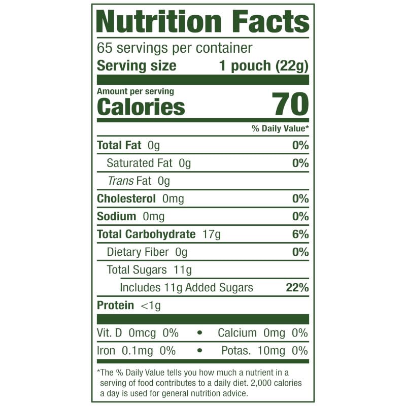 Black Forest Gummy Bears package display highlights organic status and packaging.