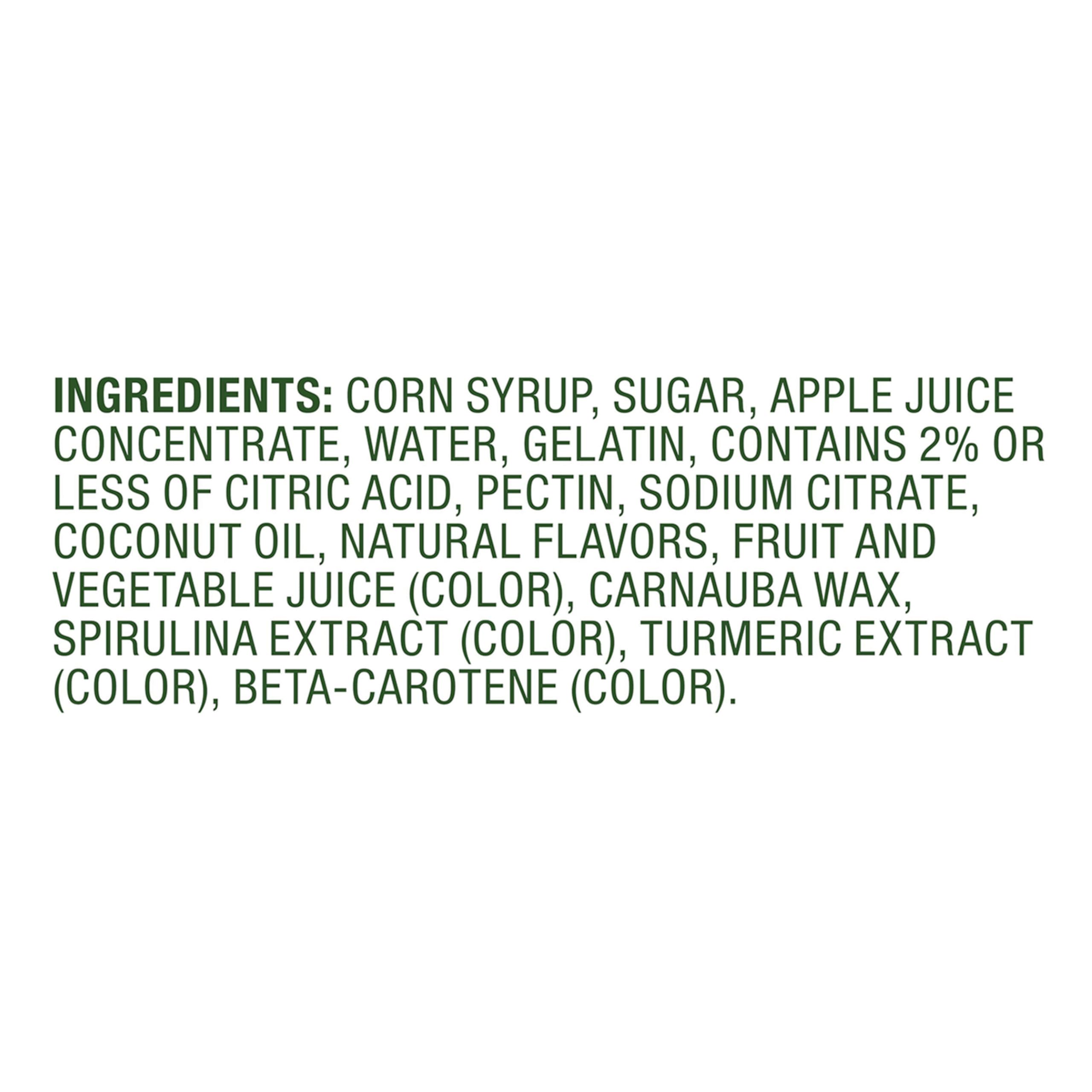 Real fruit juice in Black Forest gummies enhances natural flavor.