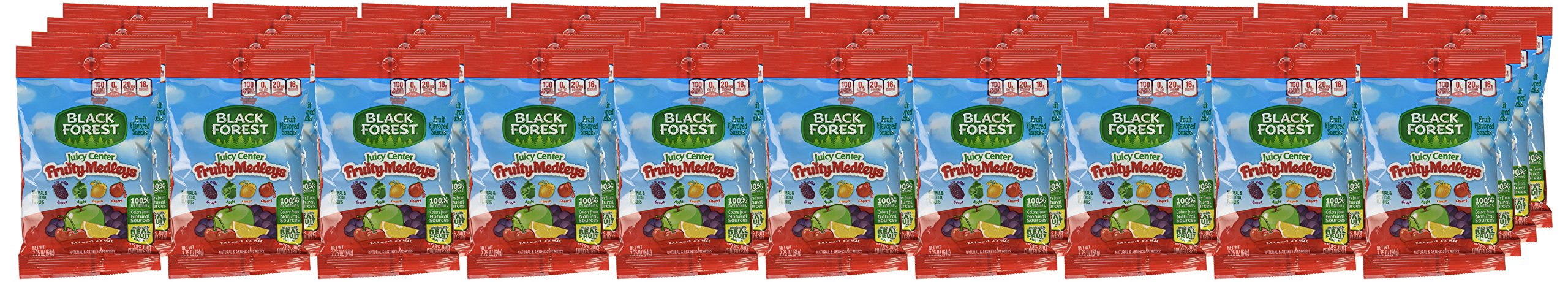 Black Forest label highlights real fruit juice for flavor