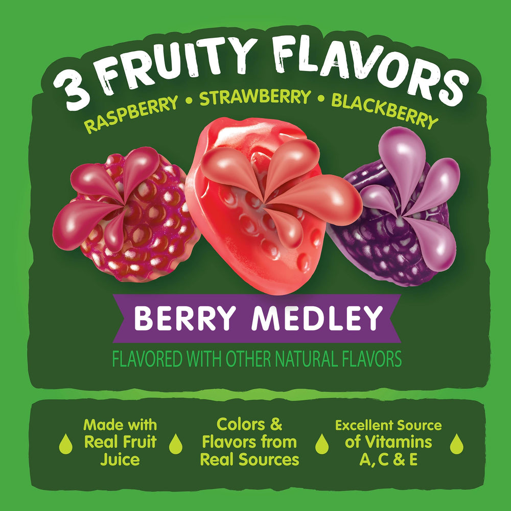Close-up of soft, juicy texture in Black Forest Berry Medley