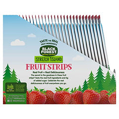 Black Forest Stretch Island packaging displaying 0g added sugar claim