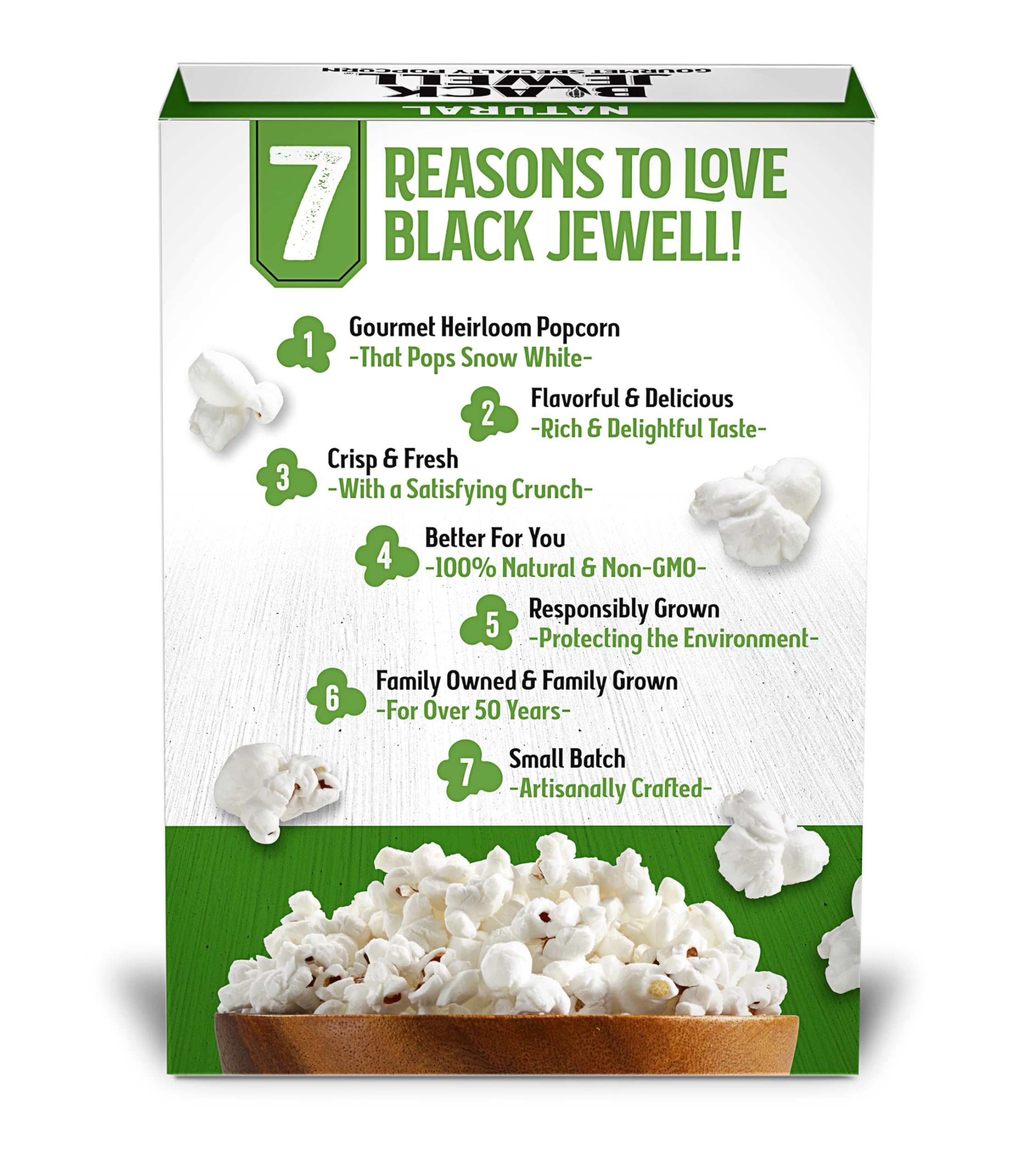Black Jewell popcorn bowl-ready snack inviting a delicious crunch