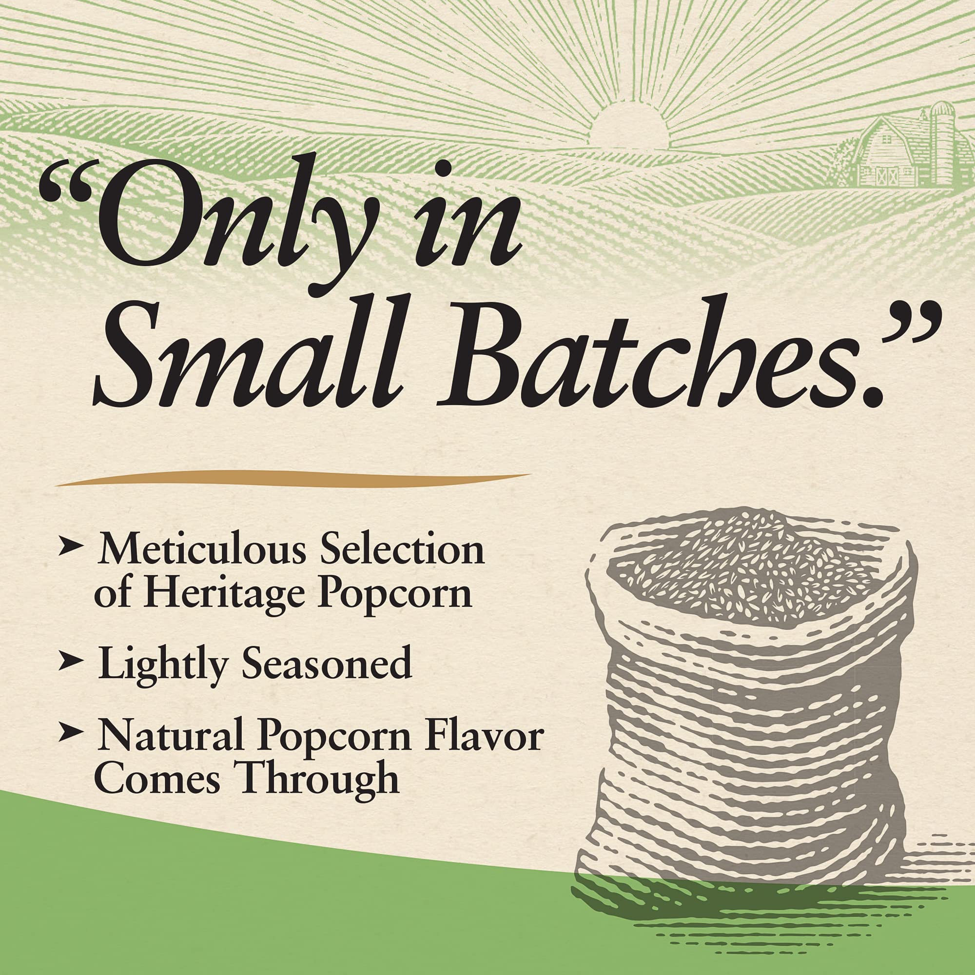 Black Jewell popcorn crisp texture visual suggesting delightful crunch