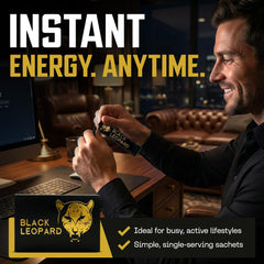 Black Leopard honey with bee pollen boosts natural nutrition while tasting rich