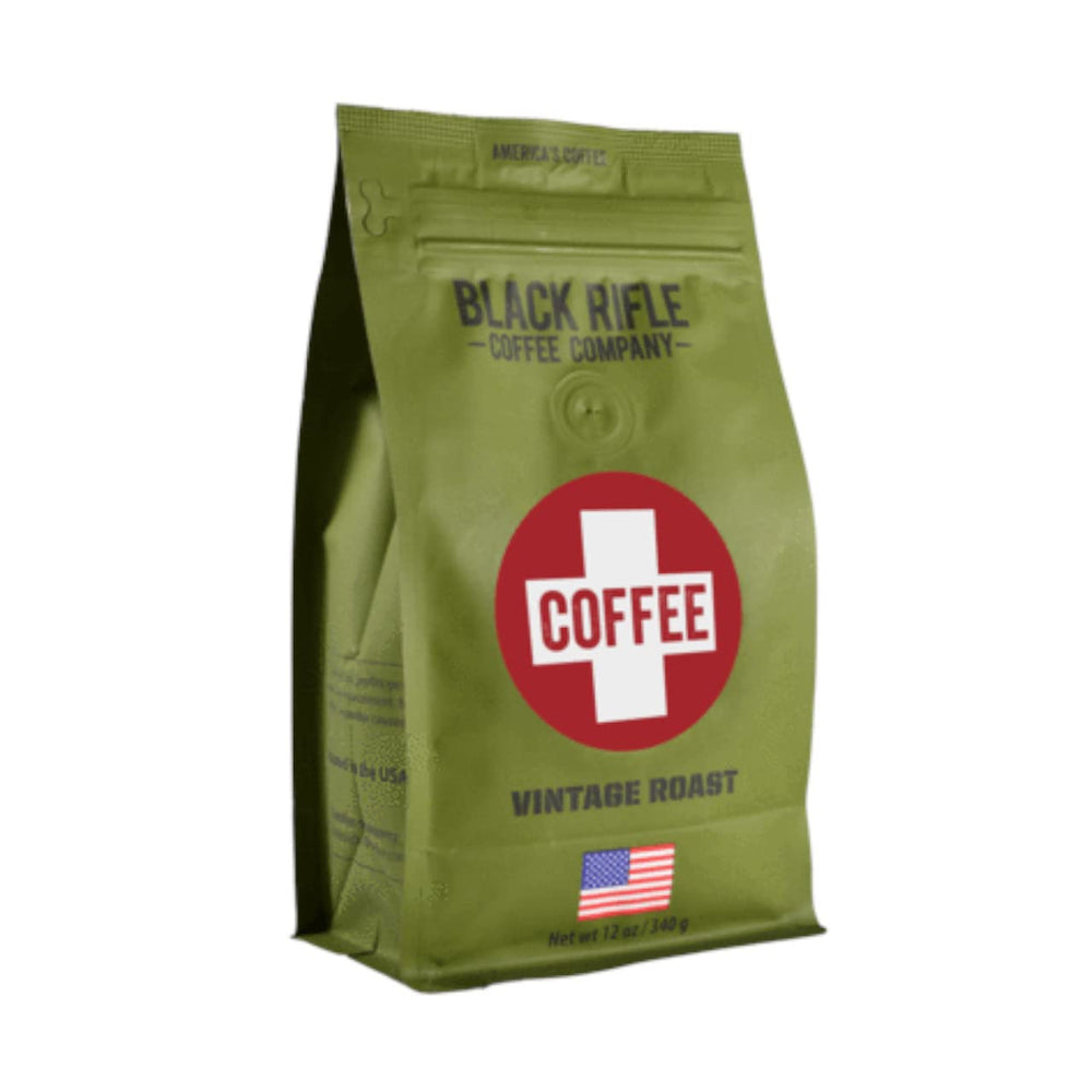 Black Rifle Coffee Company Coffee Saves Roast Ground, rich aroma for a focused morning ritual