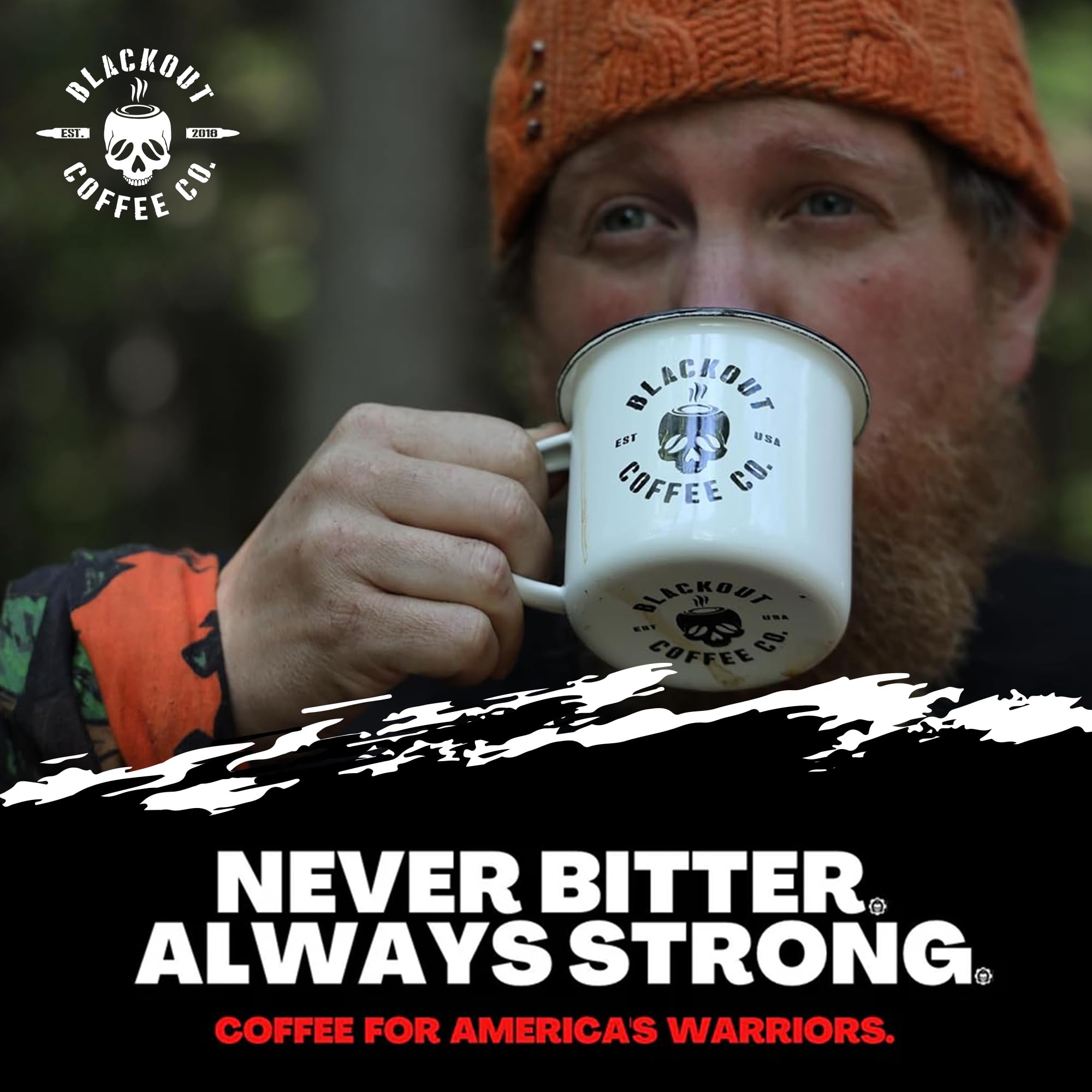 Blackout Coffee Co Climax Amaretto pour-over ground coffee enables easy brewing