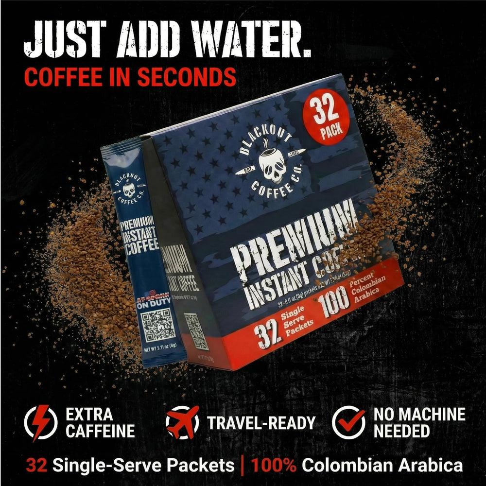 Blackout Coffee medium roast with a strong aroma for daily rituals