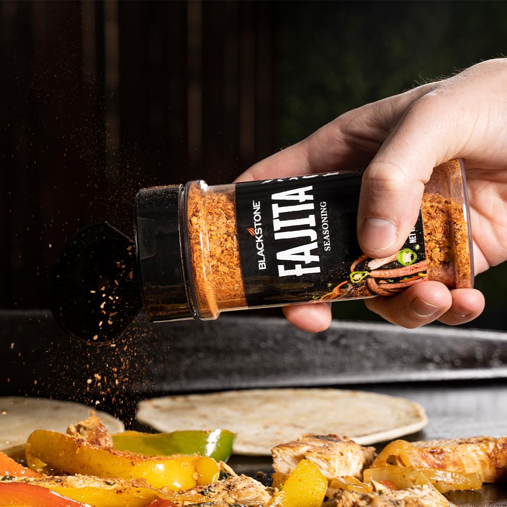 BLACKSTONE 4230 fajita powder spices blend with paprika and garlic notes for fajitas and more