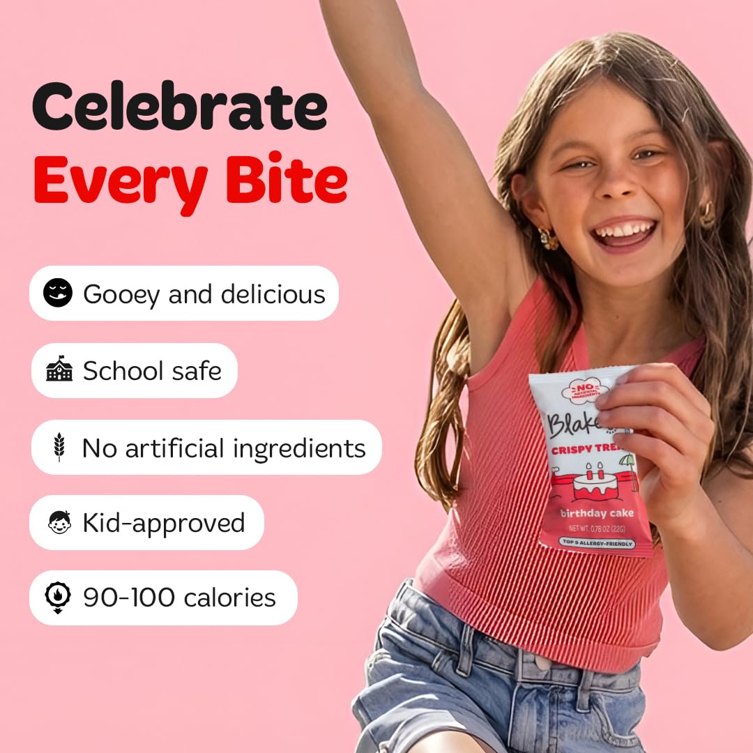 Birthday Cake flavor bar wrapper, colorful and fun on the go