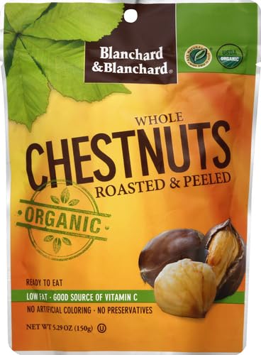 Blanchard & Blanchard travel-pack chestnuts, convenient nutrition on the move.