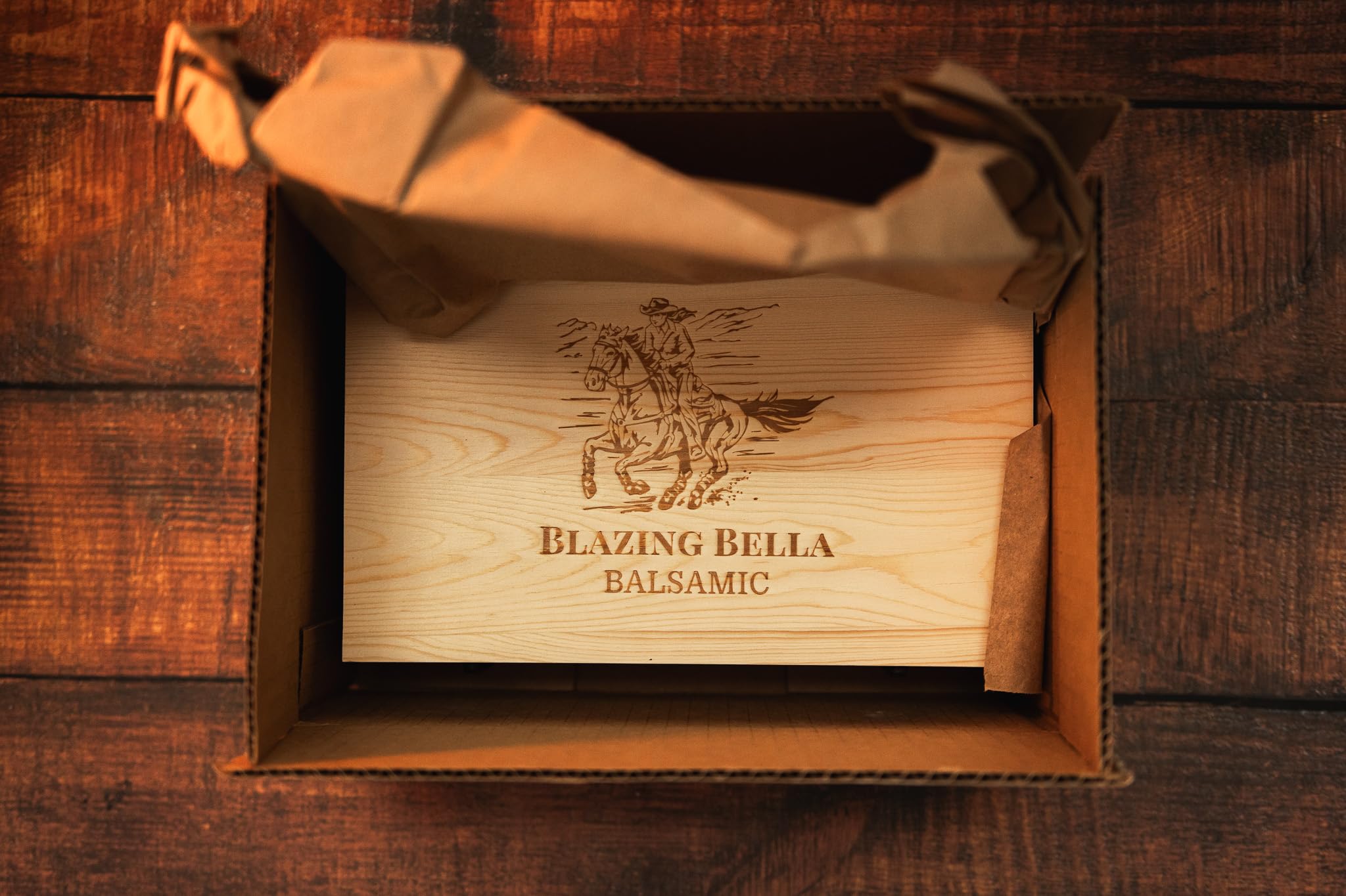 Blazing Bella gift set packaging ready for gifting and home cooks.