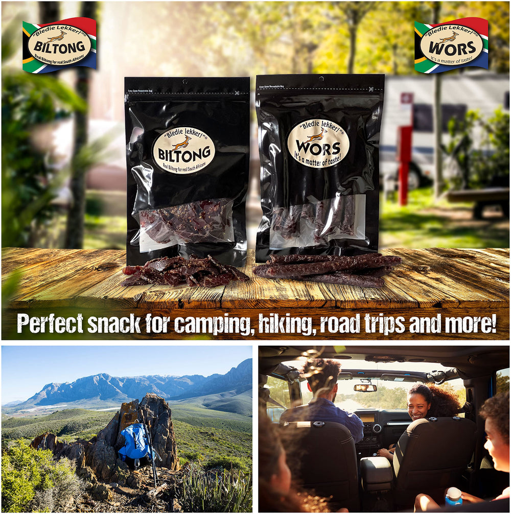 Bledie Lekker authentic South African flavors highlighted in product shot