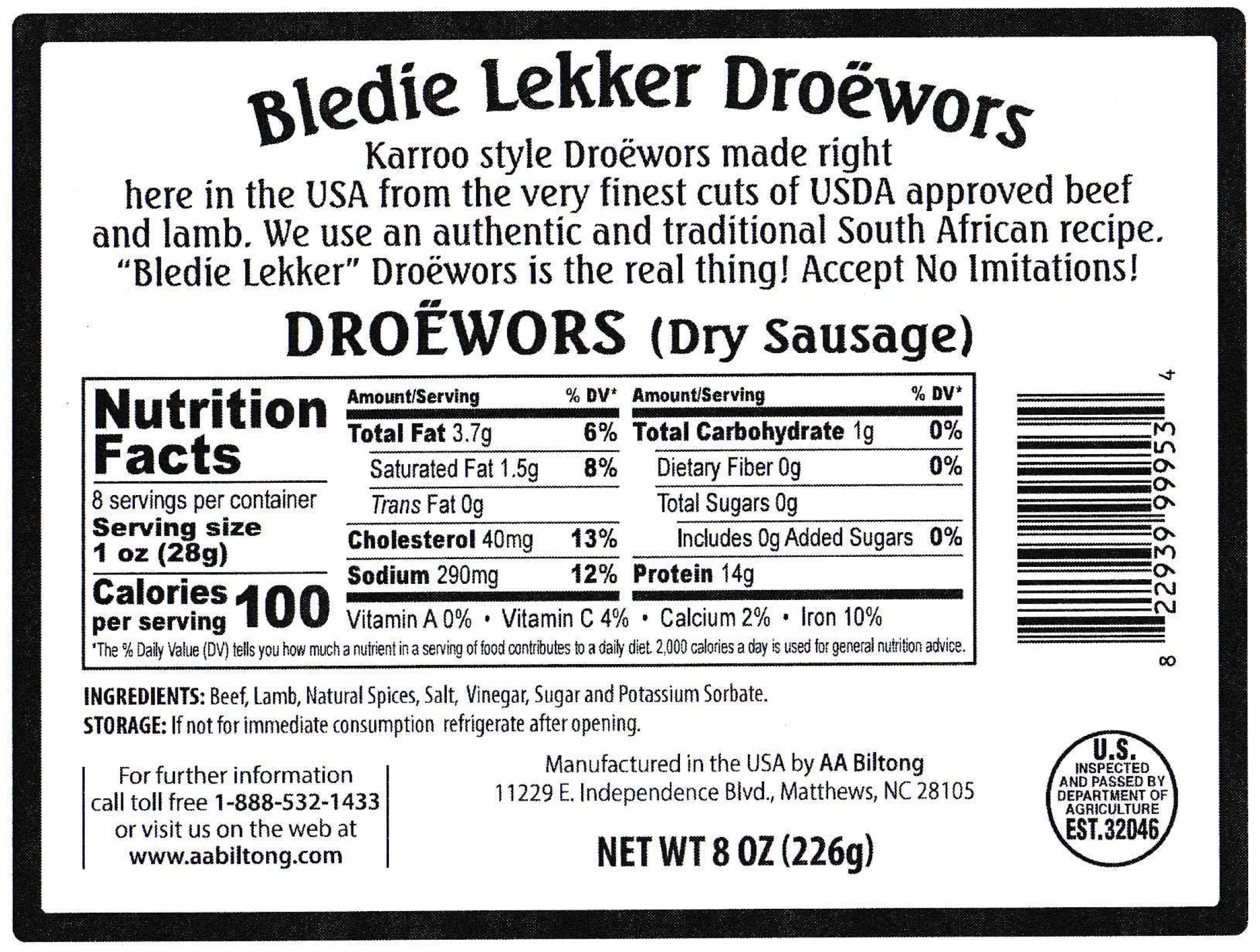 Bledie Lekker resealable bag close-up showing freshness protection